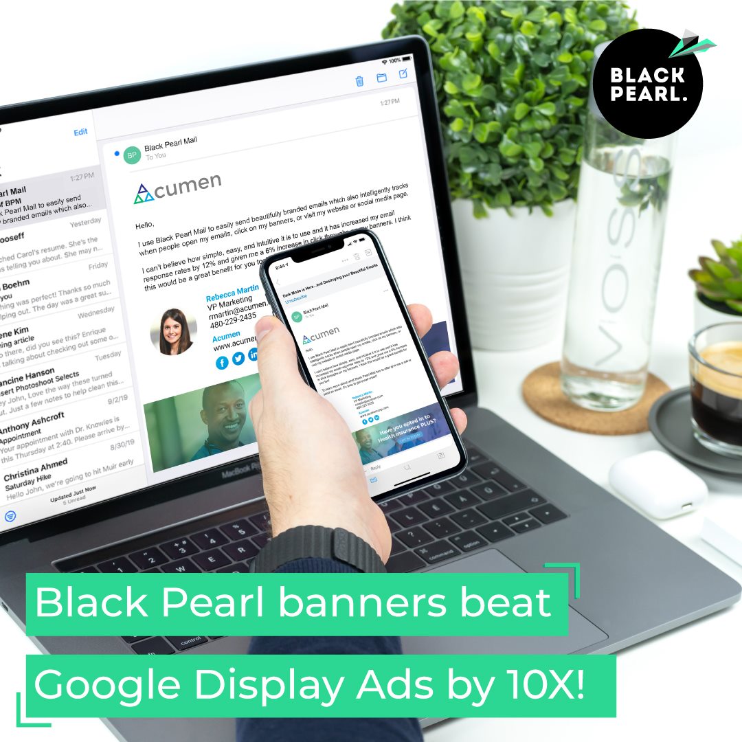 screenshot of Black Pearl Mail